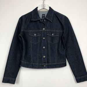 GAP Dark Denim Jean Jacket